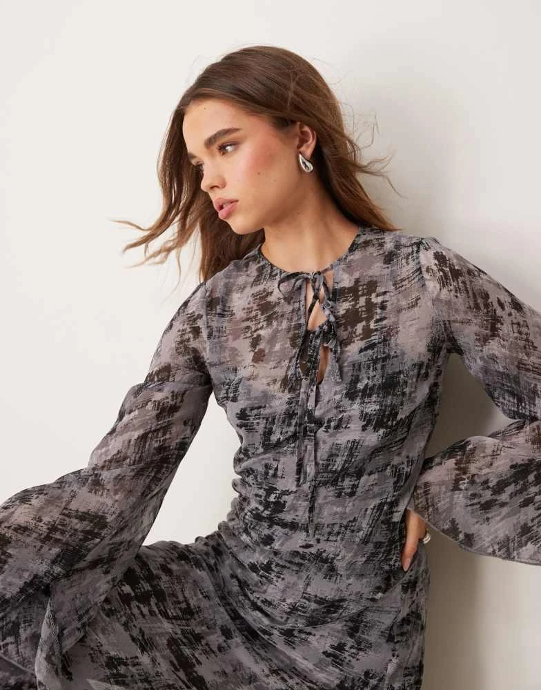 new look grey dress Charcoal Ultra Soft Maternity Sweatshirt Dress – PinkBlush main image 0