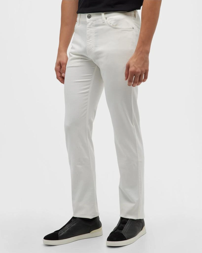 Zegna Men's Cotton 5-Pocket Pants 1