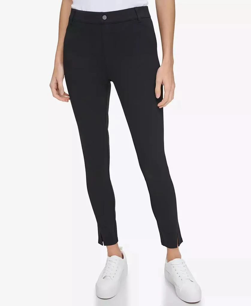 Marc New York by Andrew Marc Women's Pull On Ponte Pants with Twisted Seams 1