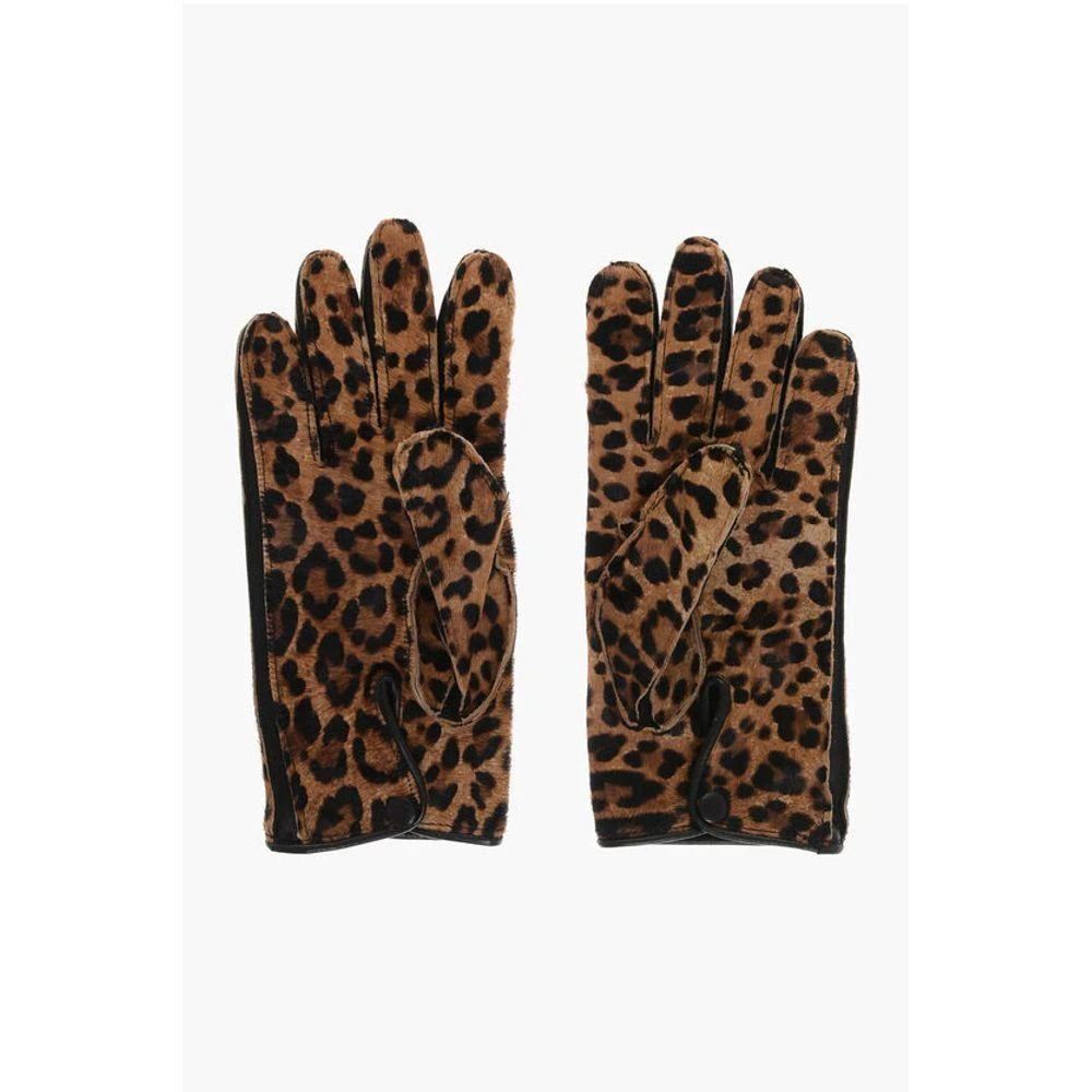 MAISON MARGIELA MM14 Animal Motif Leather Men's Glovers 3