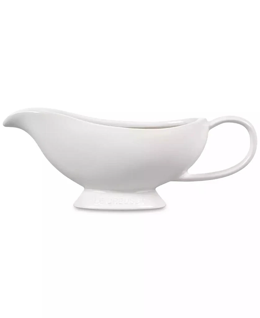 Le Creuset 16 oz. Enameled Stoneware Heritage Gravy Boat 2
