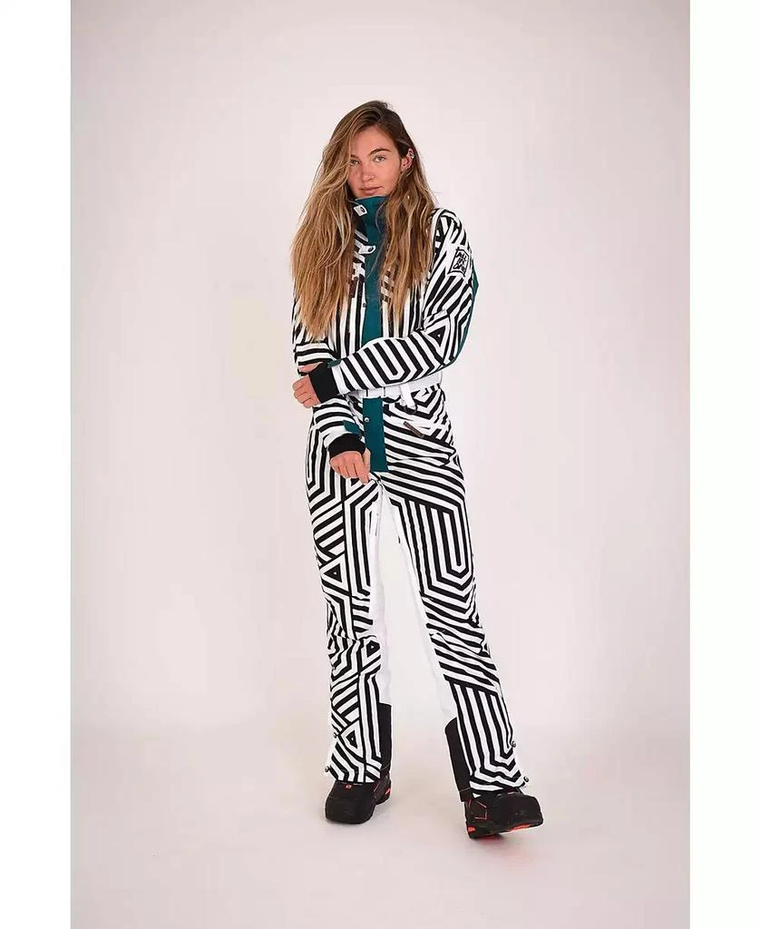 OOSC Fall Line Black
White Female Ski Suit