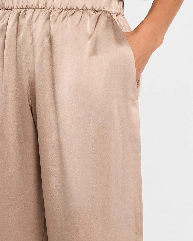 Sablyn Wide-Leg Silk Pants 5