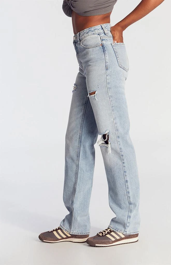 PacSun Light Indigo Ripped '90s Boyfriend Jeans 3