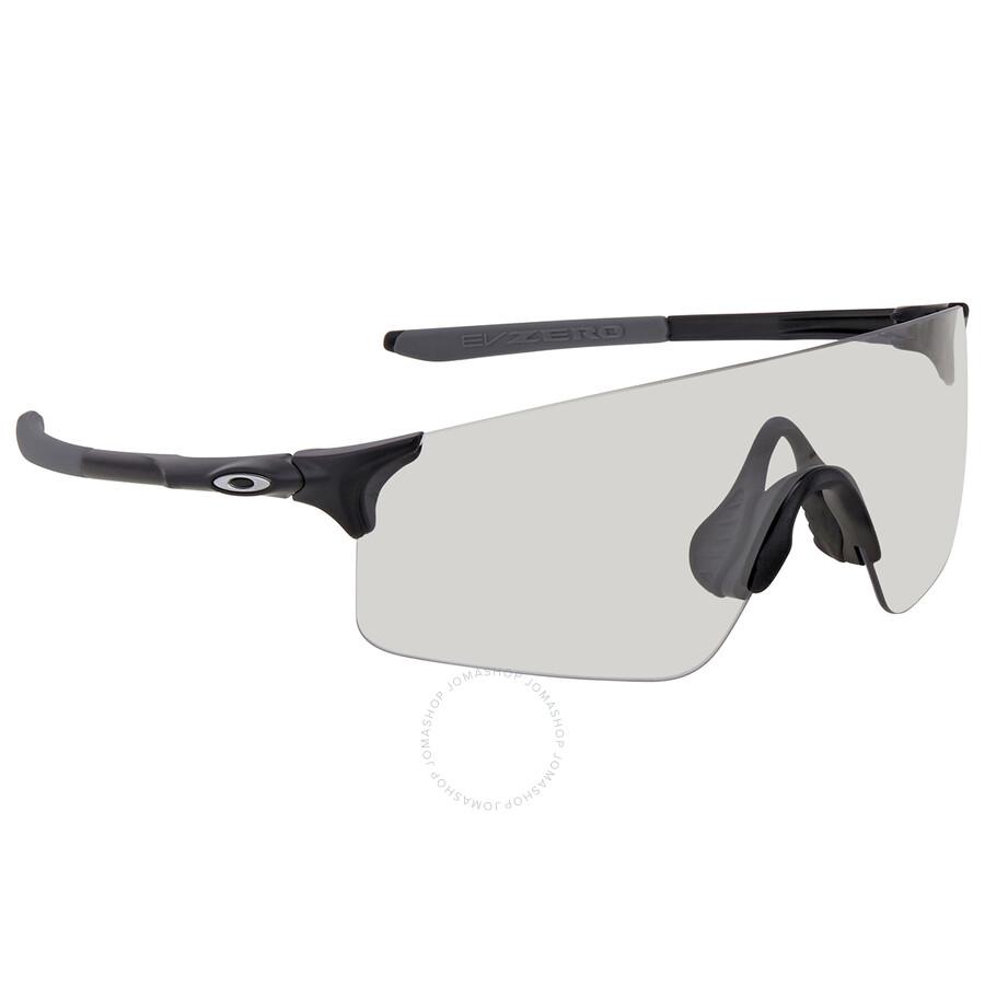 Oakley EVZero Blades Clear/Black Iridium Photochromic Shield Men's Sunglasses OO9454 945409 38