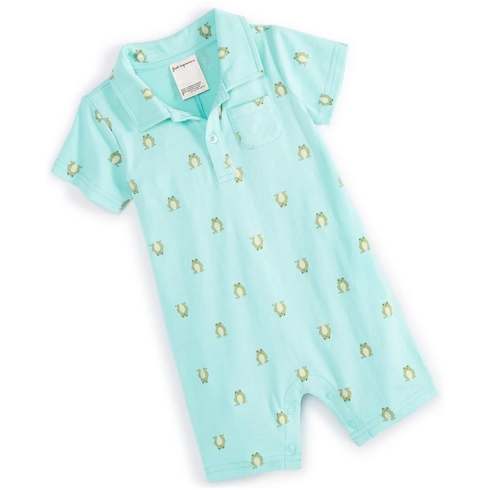 First Impressions Baby Boys Jump Frog-Print Sunsuit, Created for Macy's 1