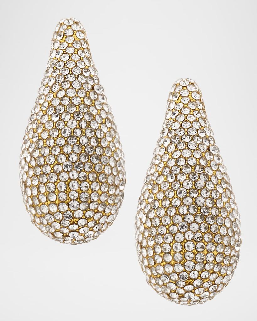 BAUBLEBAR Ella Gold-Plated Crystal Teardrop Earrings