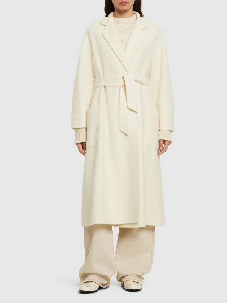 MAX MARA Ludmilla2 Cashmere Long Coat W/ Belt 1