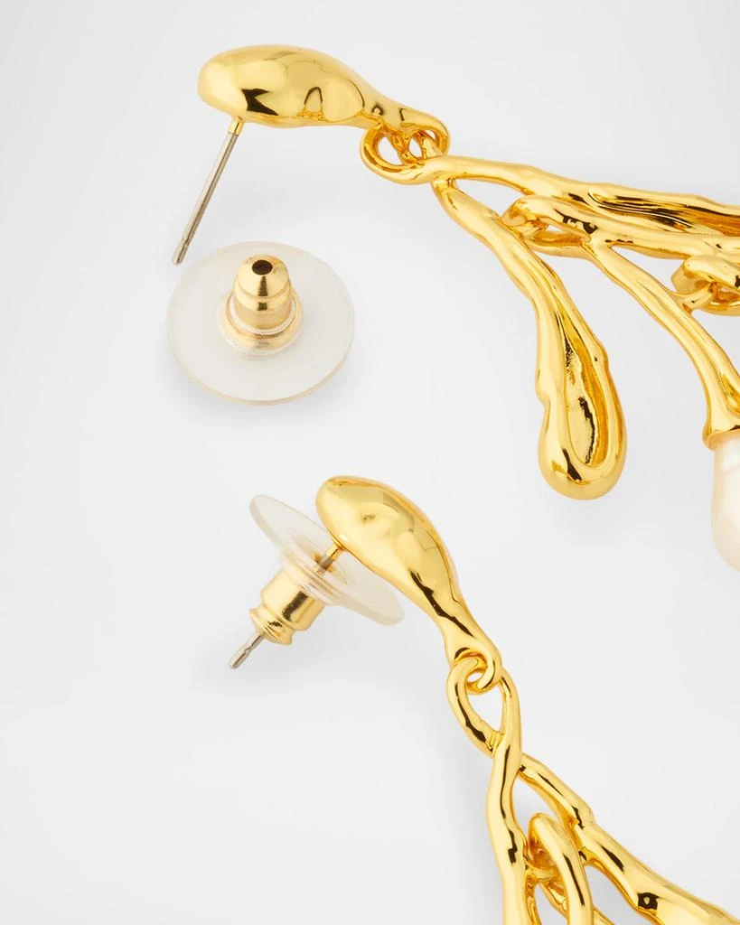 Alexis Bittar Perla Freshwater Pearl Cascading Earrings 4