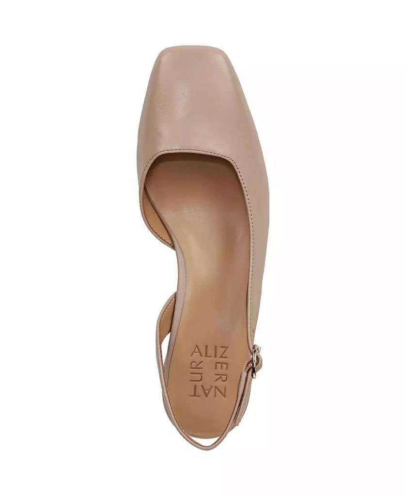 Naturalizer Jayla Mid-Heel Square Toe Slingback Pumps 4