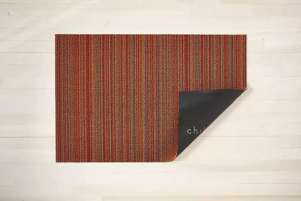 Chilewich Skinny Stripe Shag Utility Mat 24"x36" Collection 3