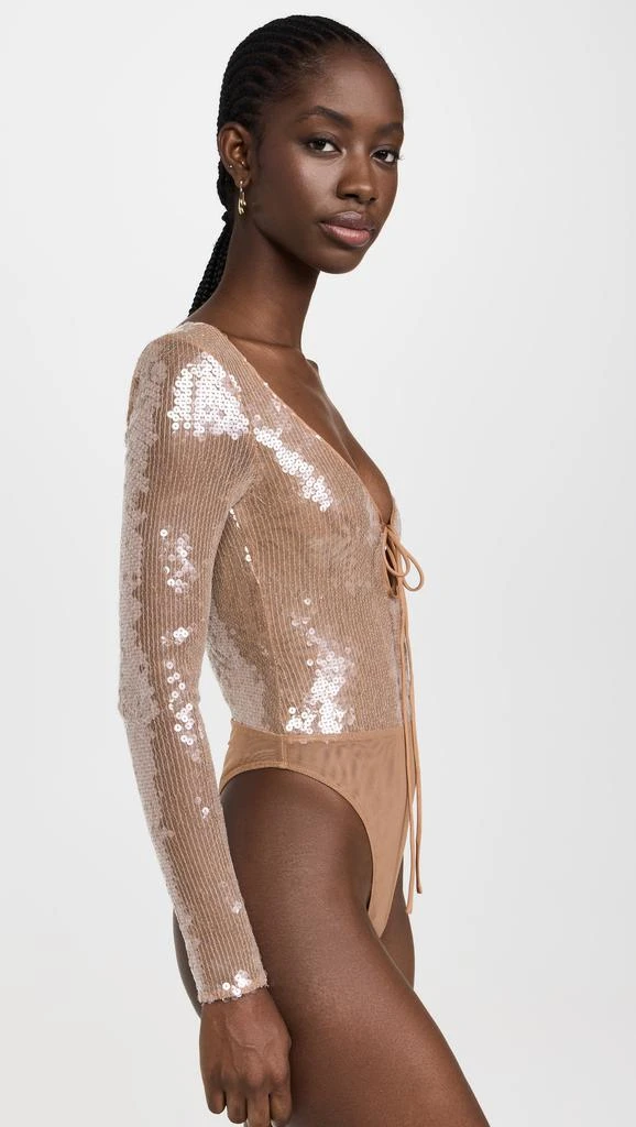 Bardot Verona Sequin Thong Bodysuit 3