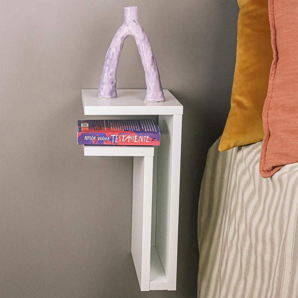 The Hut Maze Interior F-Shelf - White - Left