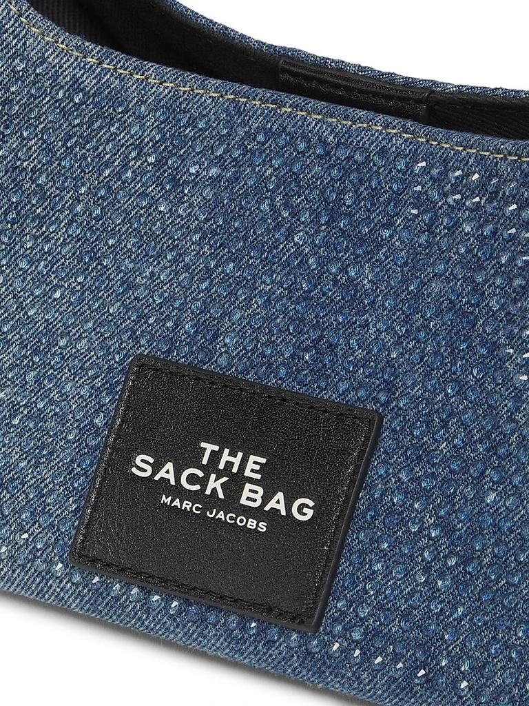 Marc Jacobs Crystal-Embellished Denim Top Handle Bag 5