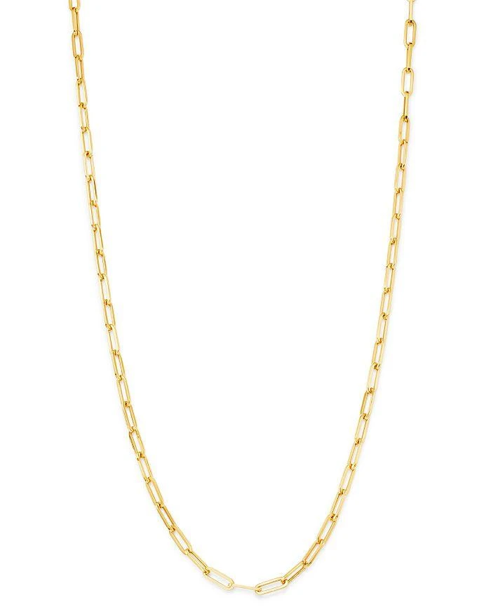 Bloomingdale
s Paper Clip Link Chain Necklace in 14K Yellow Gold