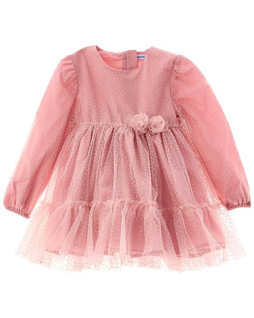 Mayoral Rose Ruffle Dress 1