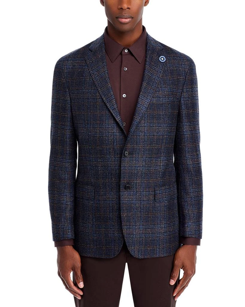 Hart Schaffner Marx New York Plaid Regular Fit Sport Coat 3