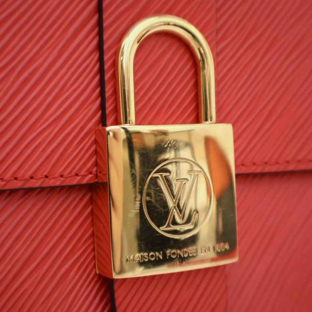 Louis Vuitton Louis Vuitton Red Epi Leather Locky BB Bag 4