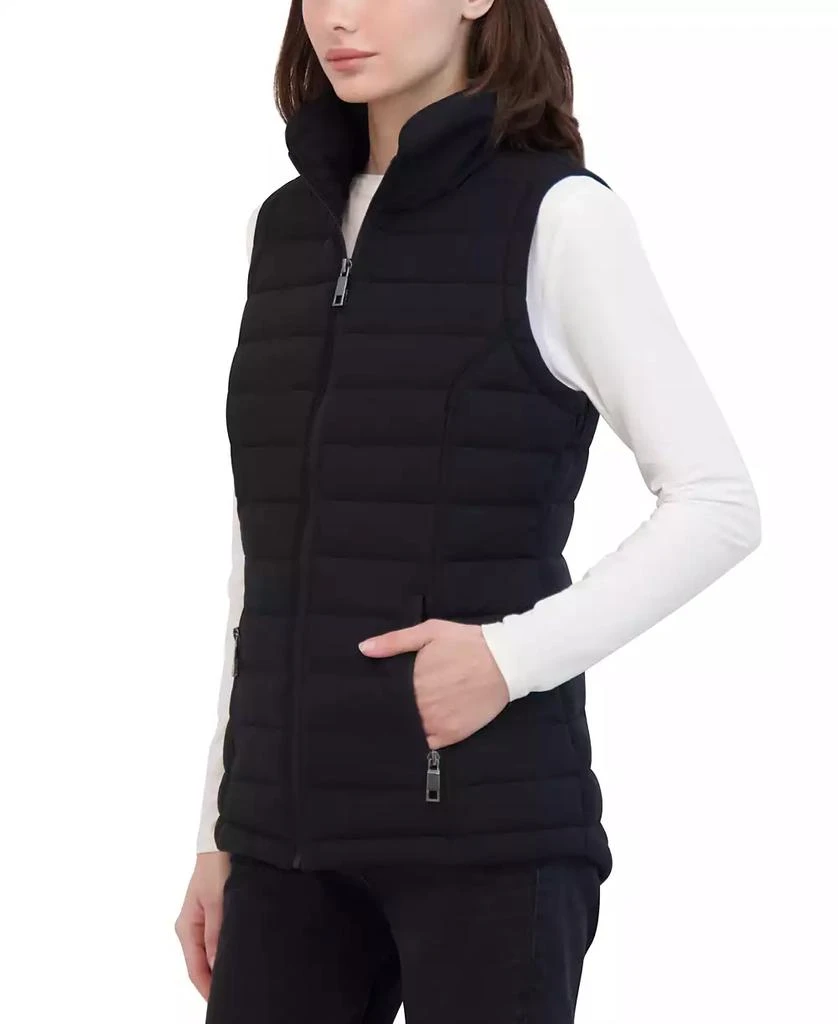 Nautica Women's Stand-Collar Zip-Front Puffer Vest 4