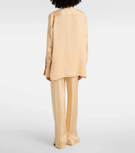 Jil Sander Bow-detail satin blouse 3