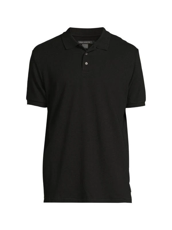 French Connection Popcorn Knit Polo 3