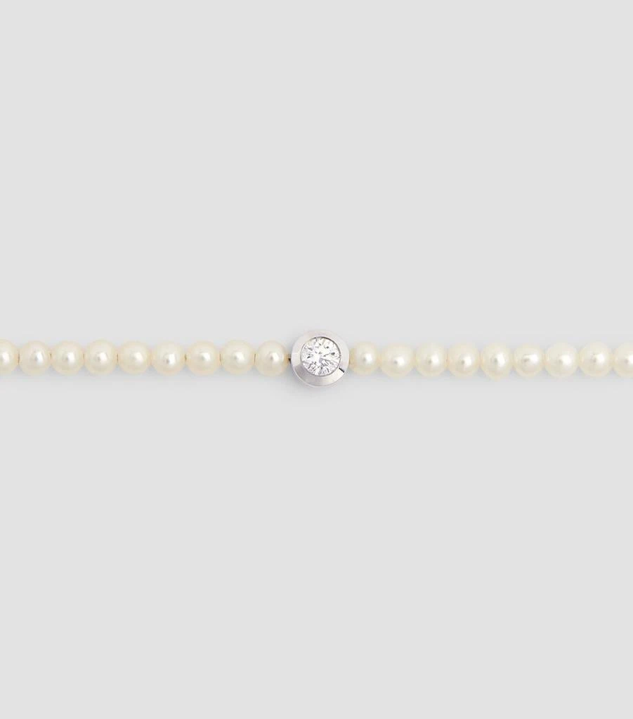 Redline White Gold, Diamond and Pearl Bébé Pure Bracelet 2