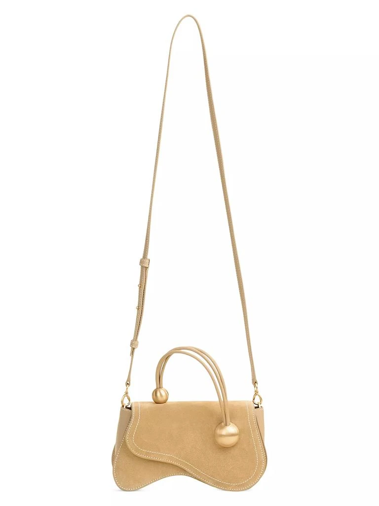 Cult Gaia Kazia Suede Top Handle Bag 3