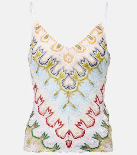 Missoni Embroidered tank top 1