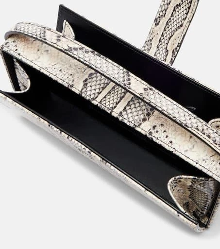 Magda Butrym Apolonia snake-effect leather clutch 3