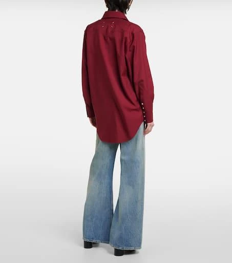 MAISON MARGIELA Reversible wool gabardine shirt 3