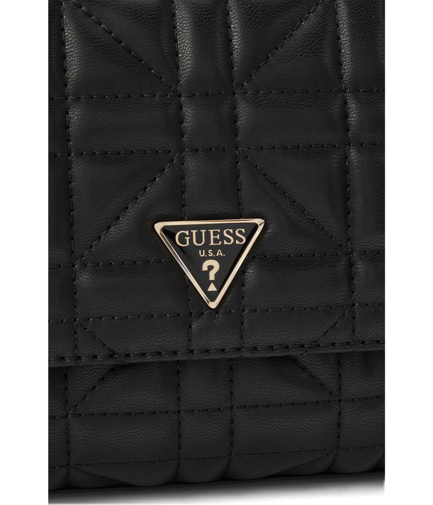 ショルダーバッグ・ポシェット Guess EDITAEDITA Quilted Crossbody Flap Bag HP1A3A36 GUESS Edita Convertible Crossbody Flap - Crossbody Bags
