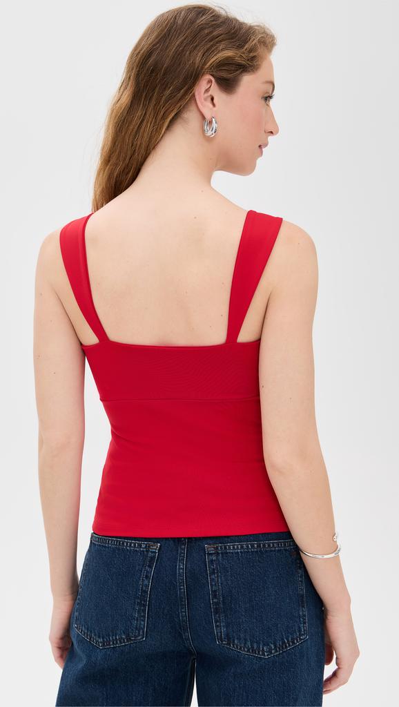 Susana Monaco Angle Strap Tank Top
