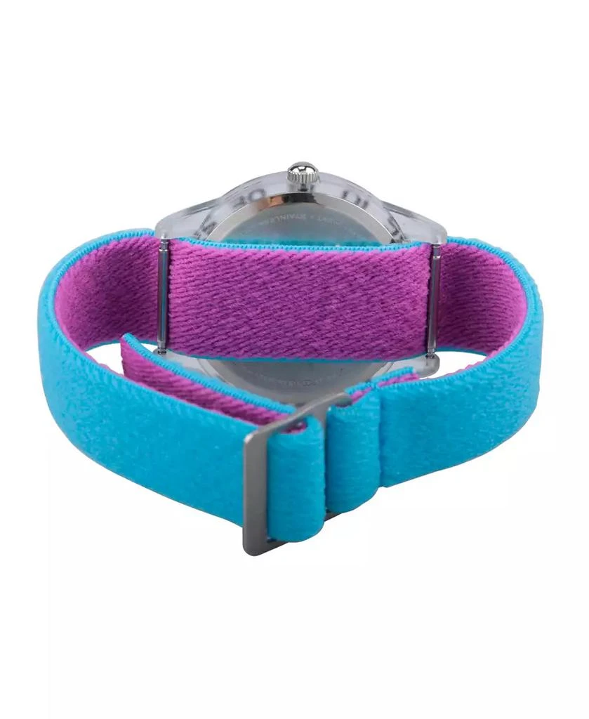 ewatchfactory Disney Frozen 2 Elsa Girls' Clear Plastic Time Teacher Watch 32mm 3