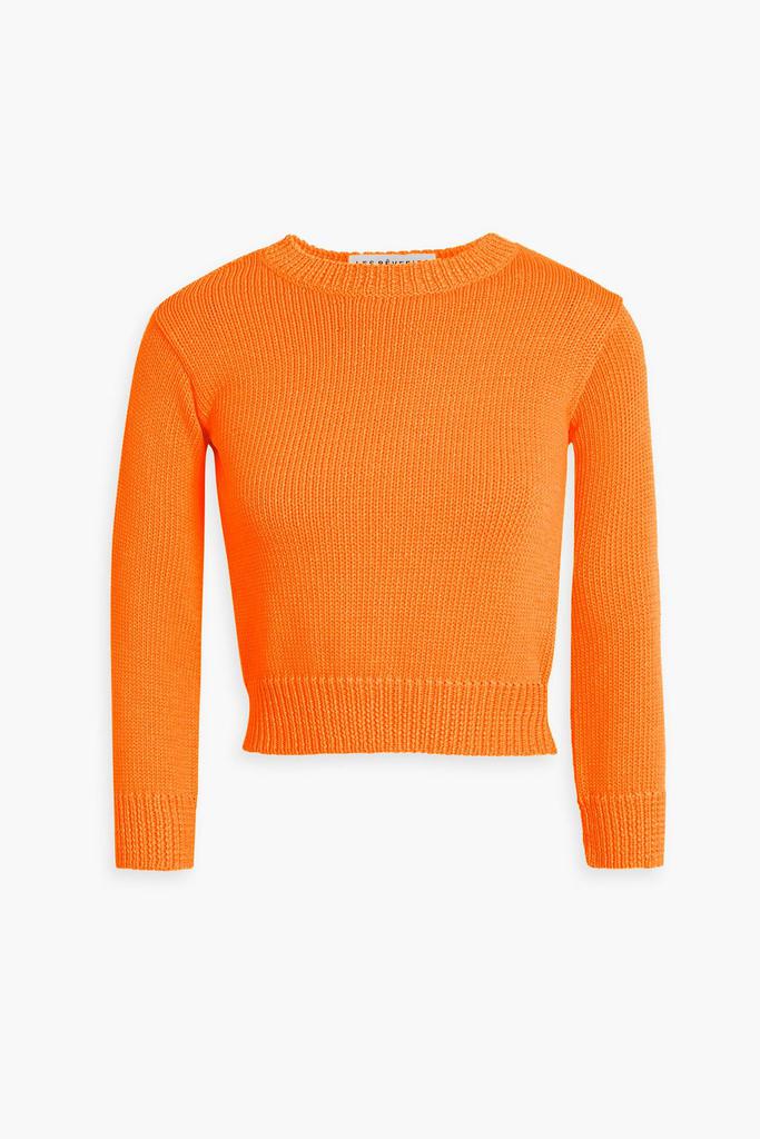 LES RÊVERIES Cutout knitted sweater