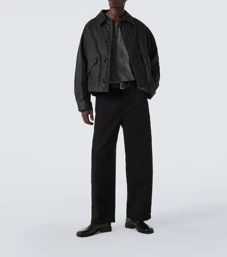 Lemaire Anatomic leather slip-on loafers 2