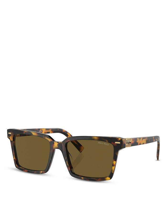 Miu Miu Rectangular Sunglasses, 55mm 1