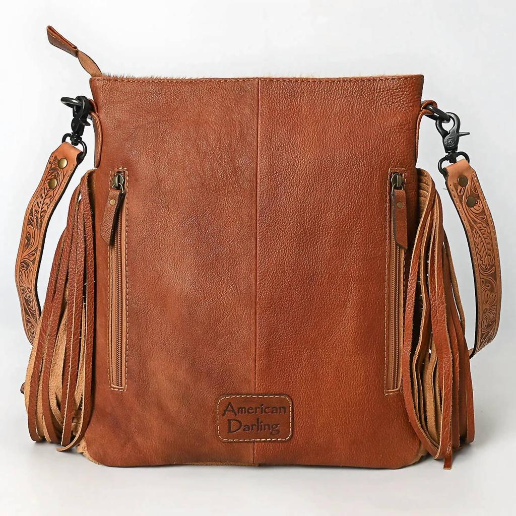 American Darling American Darling - Women's Cowhide Genuine Leather Messenger Bag