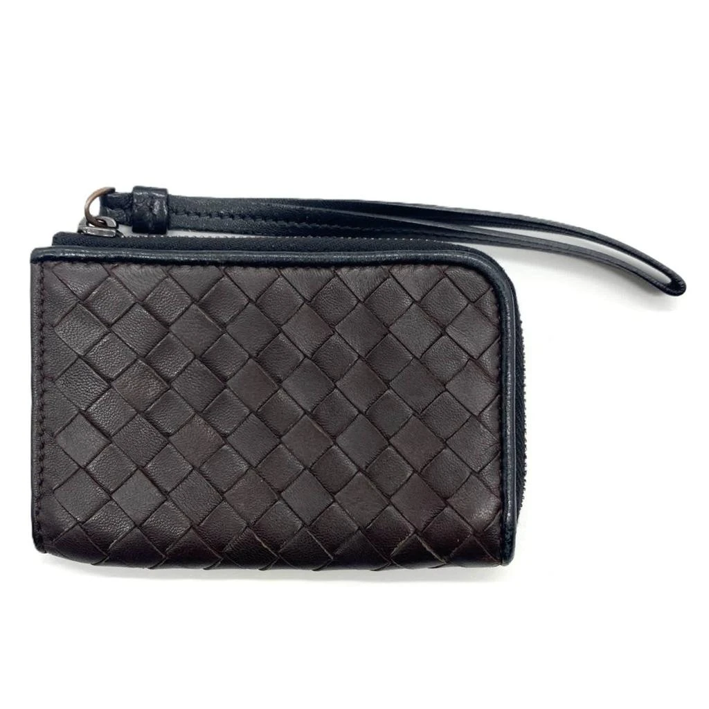 Bottega Veneta Intrecciato Leather Coin Purse/Coin Case (Pre-Owned)
