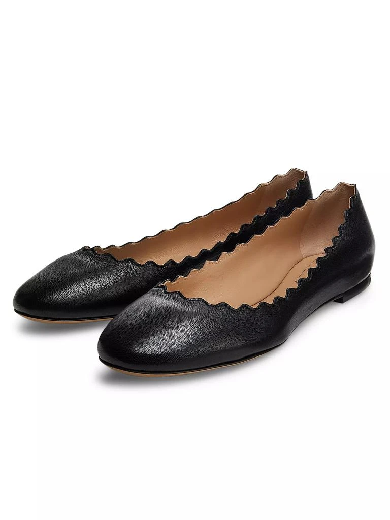 Chloé Lauren Leather Ballet Flats 2
