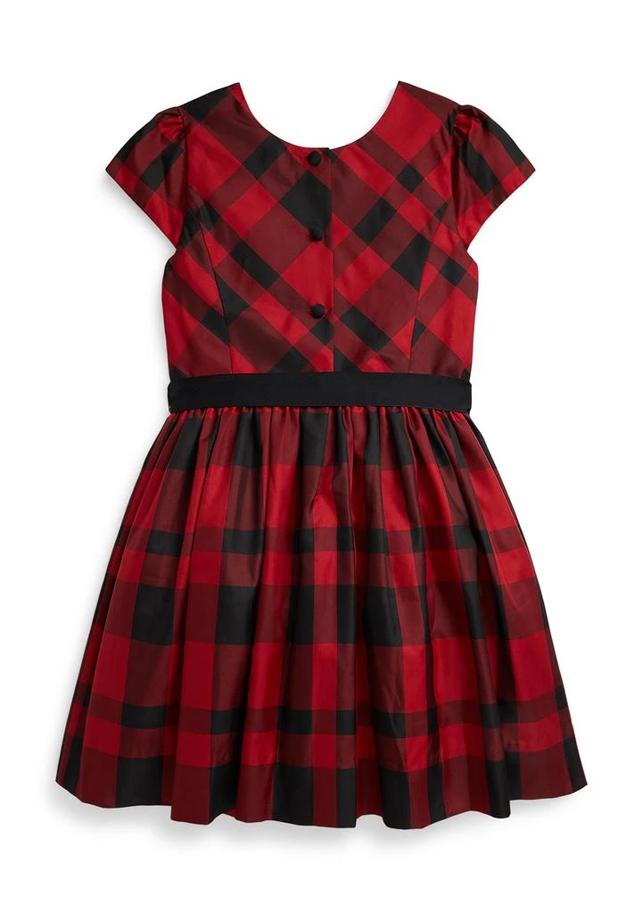 Ralph Lauren Girls 7-16 Plaid Taffeta Dress 2