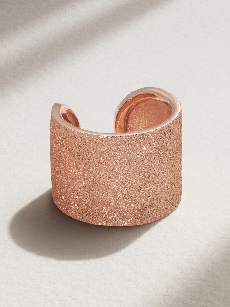 CAROLINA BUCCI Florentine 18k 玫瑰金戒指
