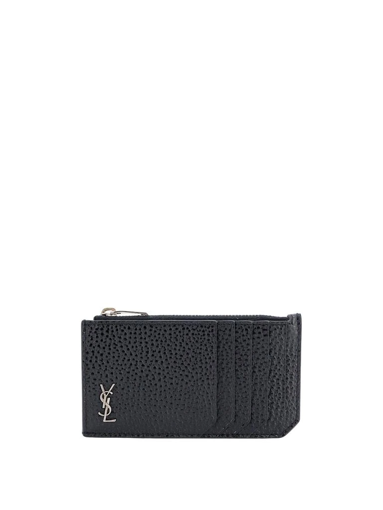 Yves Saint Laurent Saint Laurent Tiny Cassandre Frangments Zipped Card Case 1
