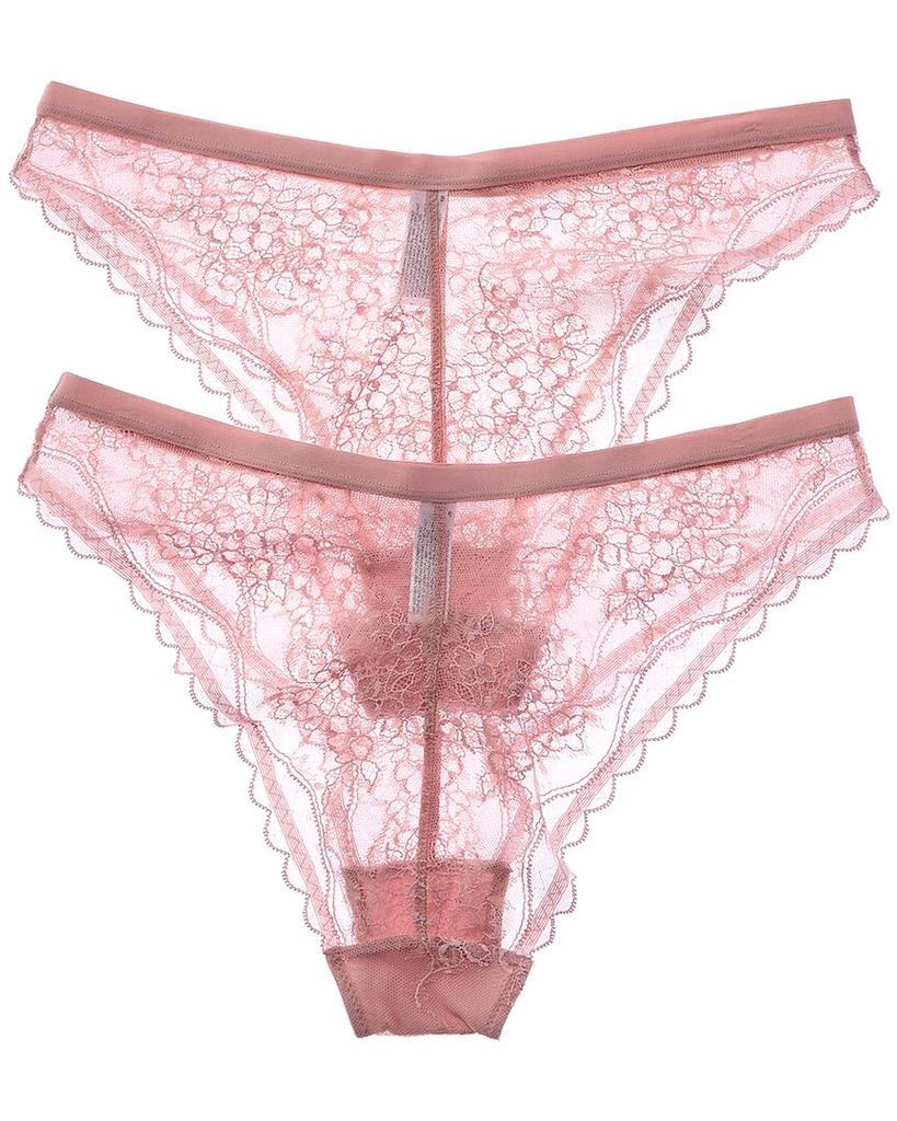 Wacoal b.tempt’d by  2pk No Strings Attached Cheeky Bikini