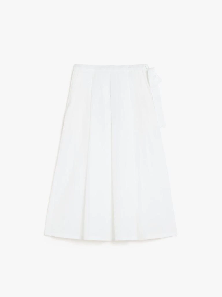 Weekend Max Mara Cotton-poplin skirt 4
