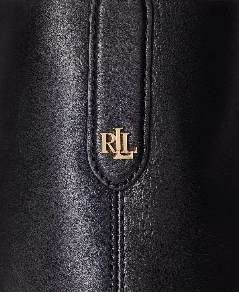 Ralph Lauren Kassie Large Leather Shoulder Bag 6