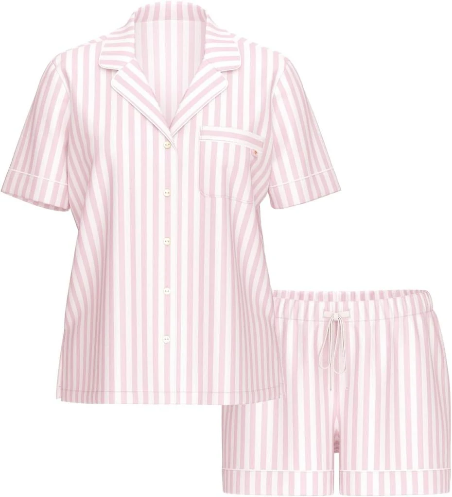 Victoria's Secret Victoria's Secret Modal Pajama Set, Short Sleeve Button Down Shirt and Shorts, Sleepwear for Women (XS-XXL)