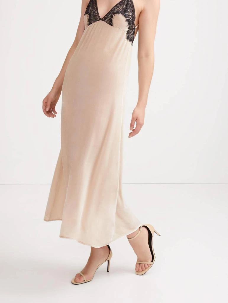 Sleeping with Jacques Freya Slip Dress In Sand 3