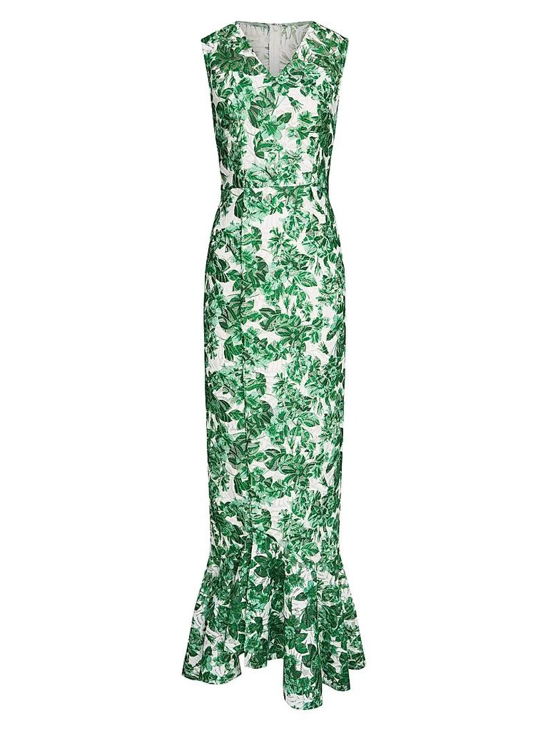 chinese dress ladies Kay Unger Hendrix Lace Column Gown – Bluefly