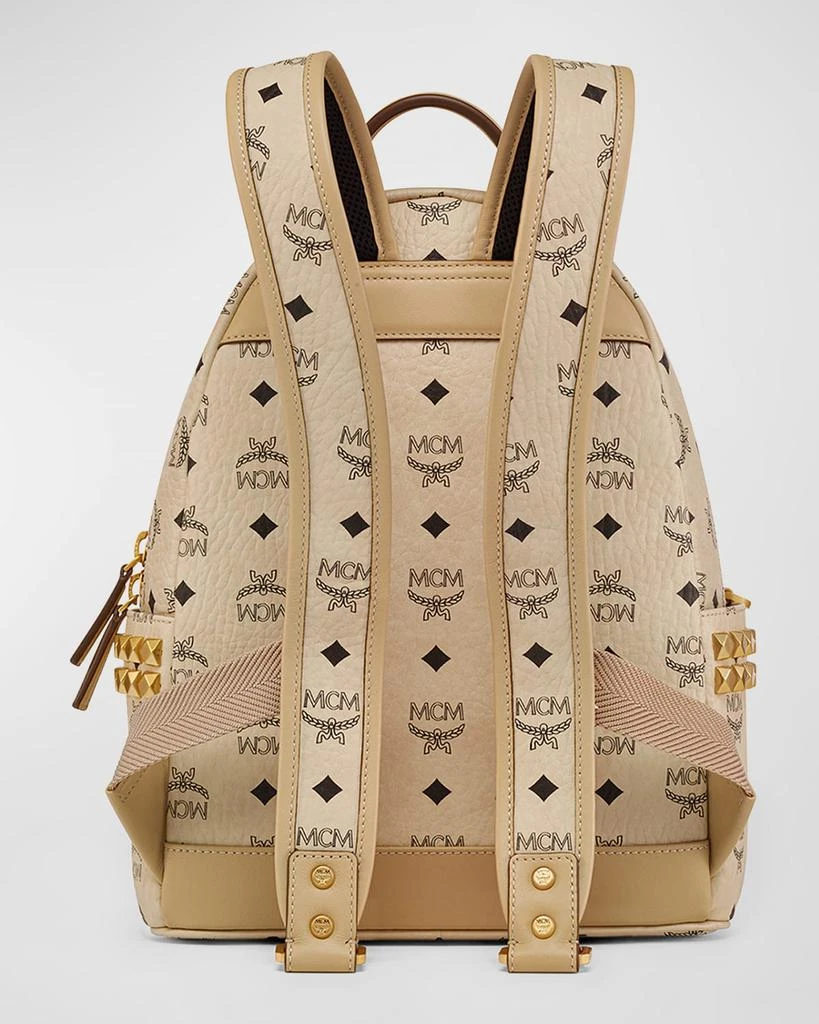 MCM Stark Visetos Small Side-Stud Backpack 5