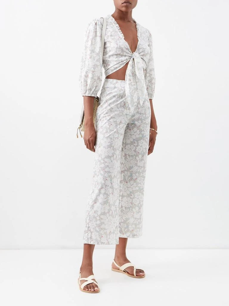 Loup Charmant Carta cotton crop top 2